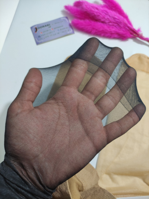 جوراب شلواری شیشه ای مشکی